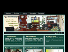 Tablet Screenshot of ommicorp.com